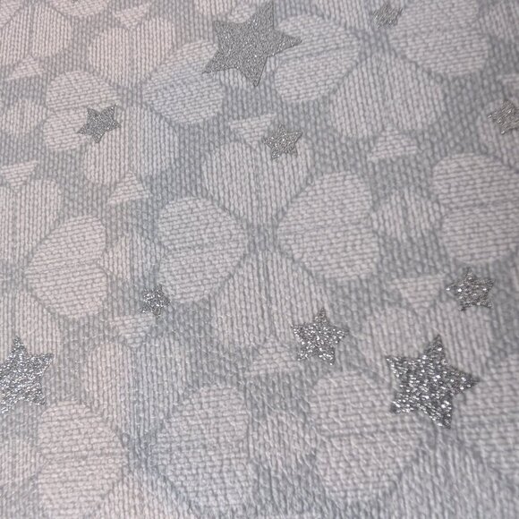 NWT Kate Spade - Spade Flower Star Toss Large Swingpack Crossbody Platinum Grey - Picture 7 of 11